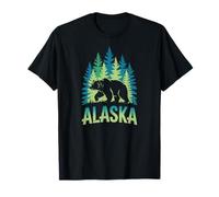 Ours de l'Alaska - Souvenir de Voyage dans la forêt Sauvage T-Shirt