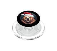 Ours de Noël PopSockets PopGrip pour MagSafe