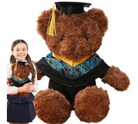 Ours de remise des diplômes, graduation ours en peluche | Oreiller mignon à lancer pour les,Graduation Bear Poll Doll avec des vêtements et du chapeau NAPTIME ANIMAL POUR GRIPLRIEPY