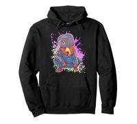 Ours de Sibérie Amusant Faisant Le Squat Russe Meme Cadeau Sweat à Capuche