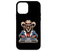 Ours DJ Cowboy avec Platines Casque Coque pour iPhone 12 Mini