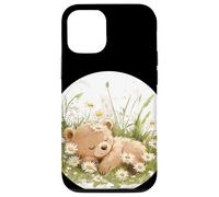 Ours Doux en Jolies Fleurs pour Les Amateurs d'été et de Marguerites Coque pour iPhone 12/12 Pro