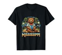Ours du fleuve Mississippi Southern Nature Vibes T-Shirt