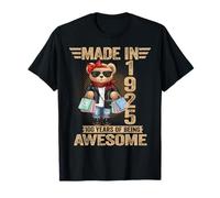 Ours en Peluche 100 Ans fabriqué en 1925 pour Femme T-Shirt