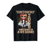 Ours en Peluche 17 Ans Octobre 2009 pour Femme T-Shirt