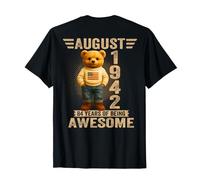Ours en Peluche 84 Ans août 1942 84e Anniversaire T-Shirt
