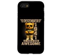 Ours en Peluche 84 Ans décembre 1941 pour Homme et Femme Coque pour iPhone SE (2020) / 7/8