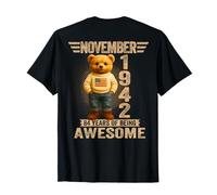 Ours en Peluche 84 Ans Novembre 1942 84e Anniversaire T-Shirt