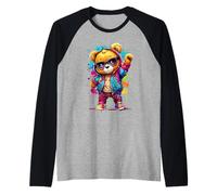 Ours en peluche amusant pour hommes, femmes, enfants amoureux des ours en peluche Manche Raglan