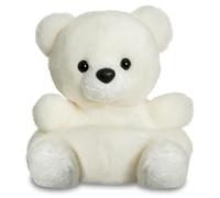 Ours en peluche - AURORA - Palm - 13 cm - Blanc - Enfant - Mixte - À partir de 2 ans - Intérieur - Peluche douce