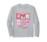 Ours en Peluche avec nœud Rose « Best Mum in The World » Manche Longue