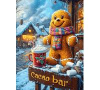 Ours en Peluche avec Pancarte Barre de Cacao Puzzles 1000 Pièces pour Adultes Educa Art Moderne Décoration Intérieure Relaxant Jeu De Réflexion Cadeau Unique 1000 PCS