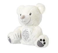 Ours en peluche avec projecteur, blanc