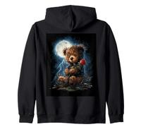 Ours en Peluche avec Un Roses Enfants Roses Ours en Peluche Sweat à Capuche