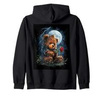 Ours en Peluche avec Un Roses Enfants Roses Ours en Peluche Sweat à Capuche