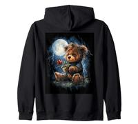 Ours en Peluche avec Un Roses Enfants Roses Ours en Peluche Sweat à Capuche