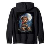 Ours en Peluche avec Un Roses Enfants Roses Ours en Peluche Sweat à Capuche