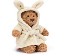 Ours en peluche Bartholomew avec peignoir (26 cm)