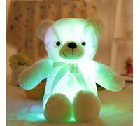 Ours En Peluche Coloré Lumineux Lumineux Lumineux Led, Cadeau De Noël Pour Enfants, Filles Et Garçons, Renaissance