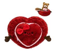 Ours en peluche - Compagnon de Saint-Valentin en peluche, jouet animal doux à câliner, figurine cadeau drôle et mignonne | Proposition romantique, confession, cadeau pour femmes, filles, épouse,