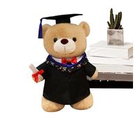 Ours en Peluche de Graduation en Peluche - Oreiller de Jouet Moelleux en Peluche, câlin de Souvenir câlin | Idée Cadeau de célébration de Mignonne, Ours en Peluche décoratif à Collectionner ave