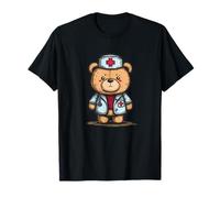 Ours en Peluche d'urgence en Costume de médecin T-Shirt