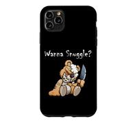 Ours en Peluche Effrayant et maléfique Qui Veut se blottir Coque pour iPhone 11 Pro Max