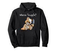 Ours en Peluche Effrayant et maléfique Qui Veut se blottir Sweat à Capuche