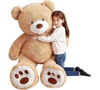 Ours en peluche géant - Peluche géante et douce pour jouer et aimer pour petits et grands (160 cm)