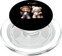 Ours en Peluche Graffiti Mignon Style Rue PopSockets PopGrip pour MagSafe