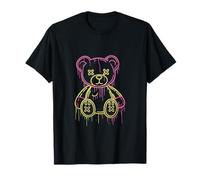 Ours en Peluche Graffiti Street Art Bold Urban Pop Illustration T-Shirt