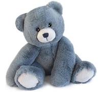 Histoire d'Ours – Ours en peluche Oscar – bleu jean – 25 cm – G