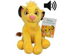 Ours en peluche Mascotte Figurine, Certifié Disney Animals Core refresh, Simba - 20cm
