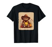 Ours en Peluche Mignon pour Un Look Joyeux de Saison des récoltes T-Shirt