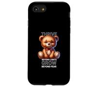 Ours en Peluche motivant - Prospérer au-delà des limites et Grandir Coque pour iPhone SE (2020) / 7/8