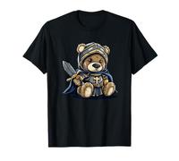 Ours en peluche Noble Knight sur une mission amusante et cool T-Shirt