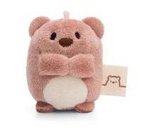 Ours en peluche Nomo - 5 cm - Marron - Peluche mignonne à câliner et à jouer - Pour enfants et adultes - Excellente idée cadeau