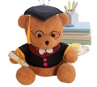 Ours en Peluche - Ours en Peluche À r, avec Chapeau, Peluch-ES Mignonnes | Adorable Figurine en Peluc-he en | pour Femmes Hommes Filles Garçons Maison Chambre Salon Lit Canapé Étag