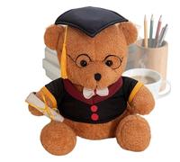 Ours En Peluche - Ours En Peluche, Pluche De Remise De Diplôme, Adorable Jouet En Dr. - 40,6 Cm | Cadeau D'animal En Commémoratif Doux Pour Les, Les Adolescents Et Diplômé