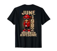 Ours en Peluche pour 44e Anniversaire de Juin 1982 T-Shirt