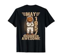 Ours en Peluche pour 69e Anniversaire 69 Ans de mai 1957 T-Shirt