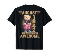 Ours en Peluche pour 84e Anniversaire 84 Ans août 1942 T-Shirt