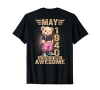 Ours en Peluche pour 86e Anniversaire 86 Ans de mai 1940 T-Shirt
