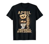 Ours en Peluche pour Femme 21 Ans Avril 2005 T-Shirt