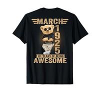 Ours en Peluche pour Le 101e Anniversaire du Mois de Mars 1925 T-Shirt