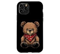 Ours en peluche Rockabilly qui ramène les années 50 avec style Coque pour iPhone 11 Pro