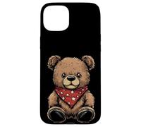 Ours en peluche Rockabilly qui ramène les années 50 avec style Coque pour iPhone 15 Plus