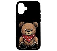 Ours en peluche Rockabilly qui ramène les années 50 avec style Coque pour iPhone 16