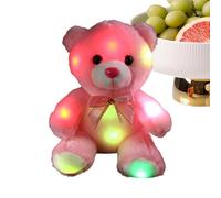 Ours en Peluche Souple à LED pour décoration de la Maison - Jouets Doux pour | pour Filles, Compagnon, Voyage, Camping, Jeu de fête d'anniversaire
