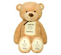 Ours en peluche - TEDBI - C01 - Géant - 200 cm - Beige